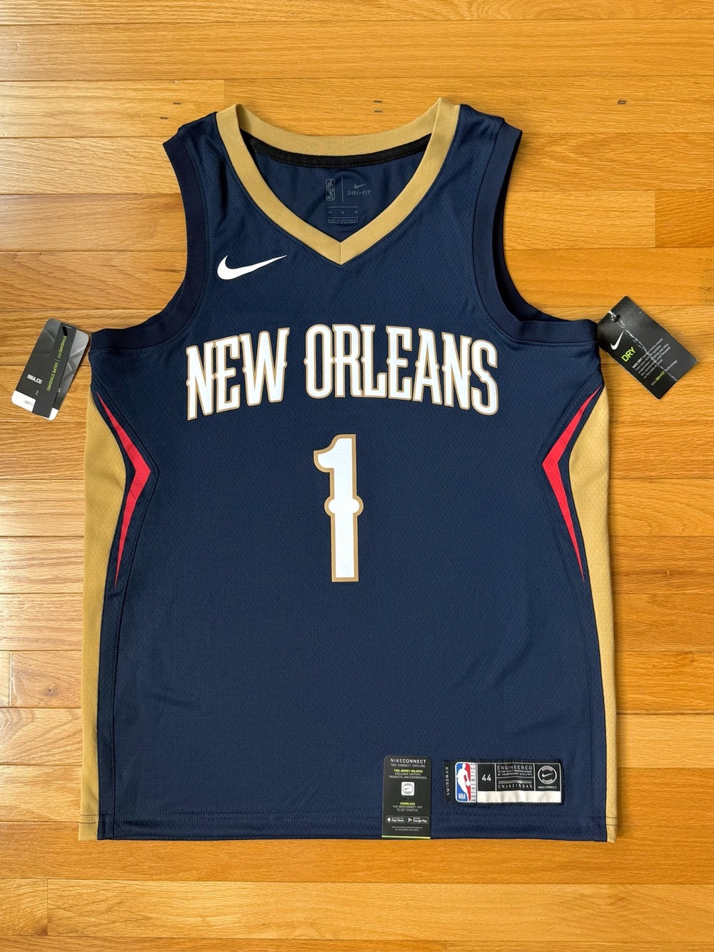New Orleans Pelicans Zion Williamson Nike Jersey